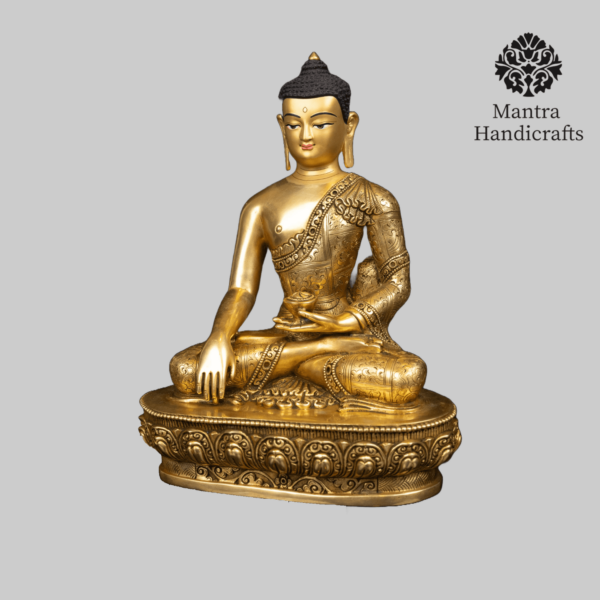 Shakyamuni Buddha Statue | Traditional Handmade Statue - Image 4