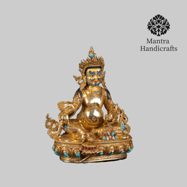 Dzambhala Statue | Buddhist Wealth Deity - Image 4