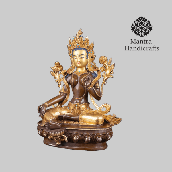 Green Tara statue | Mother of Liberation - Image 2