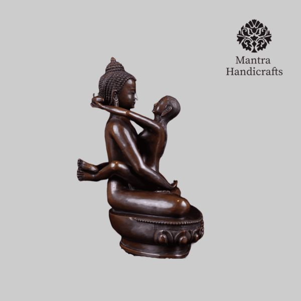 Samantabhadra Buddha with Consort Statue - Image 2