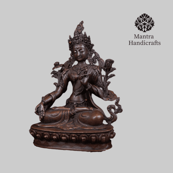 White Tara Bodhisattva Statue | Tibetan Buddhist Deity - Image 2