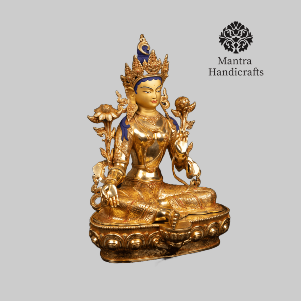 Green Tara Statue - Image 2