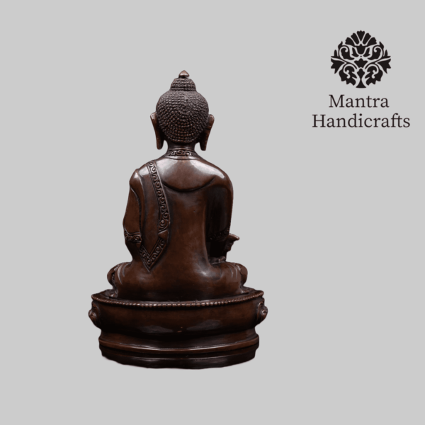 Medicine Buddha Statue | Meditative Enlightened Healing Statue - Image 2